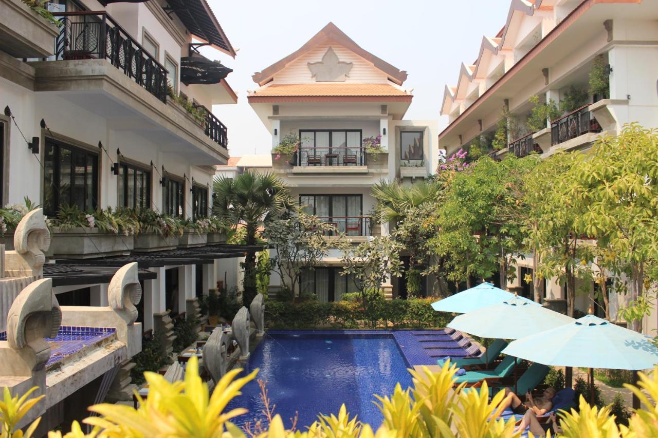 Khmer Mansion Residence Siem Reap Bagian luar foto